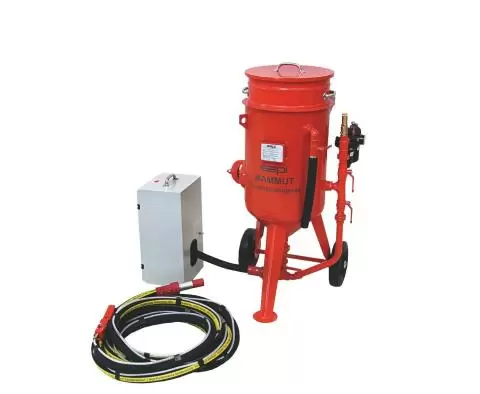 Mammut 60 Liter | Pressure sandblasting machine with safety quick-stop device